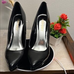 Report Black Stiletto Heels Elegant Pumps